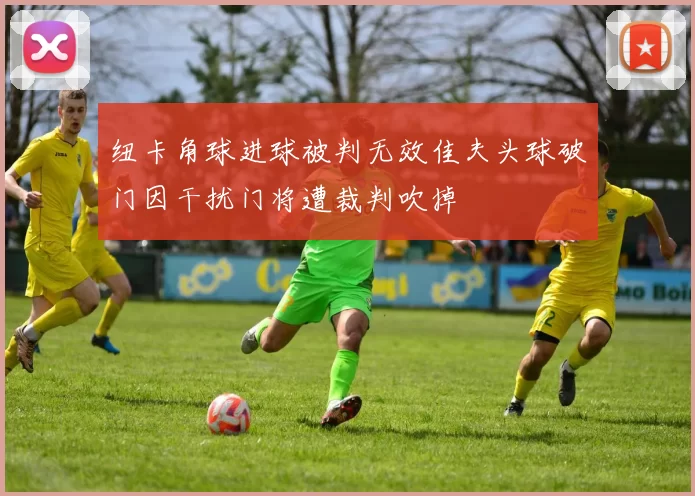 纽卡角球进球被判无效佳夫头球破门因干扰门将遭裁判吹掉